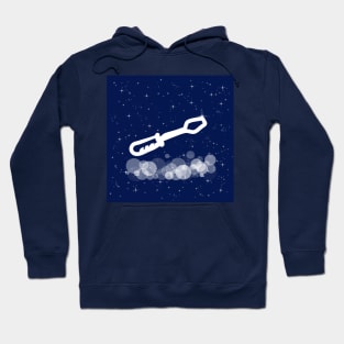 Screwdriver, male tool, repair, technology, light, universe, cosmos, galaxy, shine, concept Hoodie